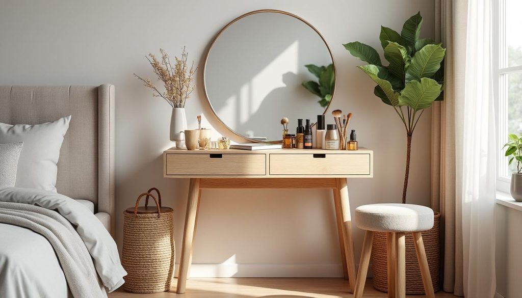 découvrez comment choisir le meuble coiffeuse idéal pour allier style et fonctionnalité, et transformer votre espace en un coin beauté élégant et pratique.