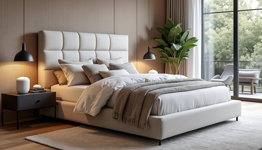 découvrez la nouvelle tendance ultra chic qui remplace la tête de lit en rotin partout. modernisez votre chambre avec style et élégance dès aujourd'hui !
