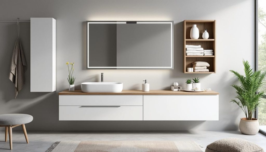 découvrez comment bien choisir vos meubles leroy merlin pour salle de bain afin d'allier style, fonctionnalité et optimisation de l’espace pour une pièce agréable et pratique.