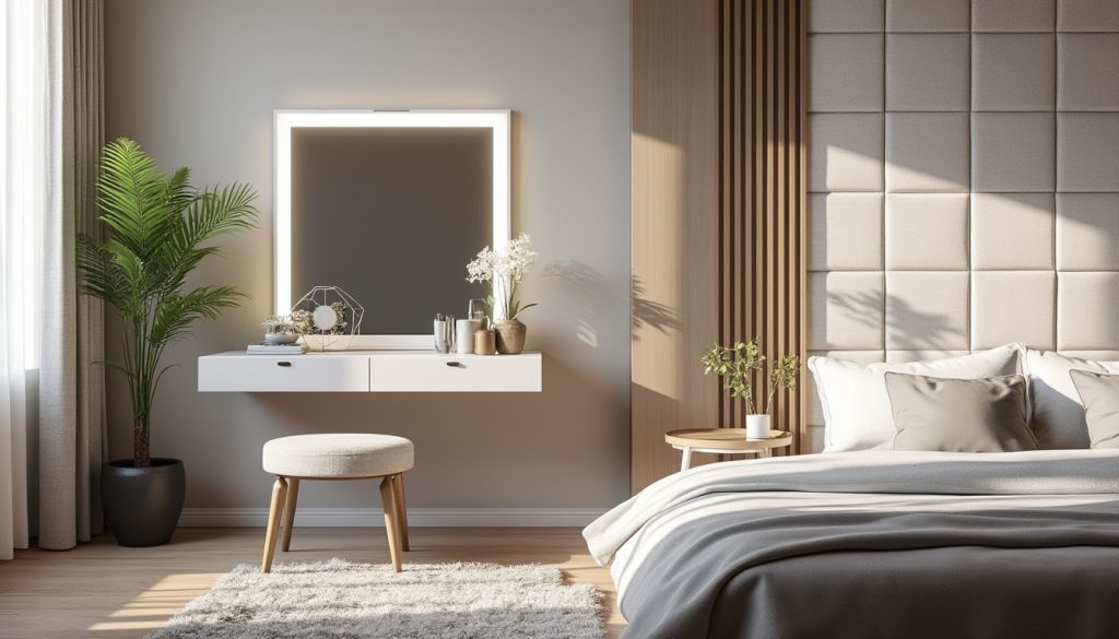 Comment choisir un meuble coiffeuse adapté à votre espace découvrez comment choisir le meuble coiffeuse parfait adapté à votre espace pour allier fonctionnalité et design. conseils pratiques et astuces pour optimiser votre intérieur.