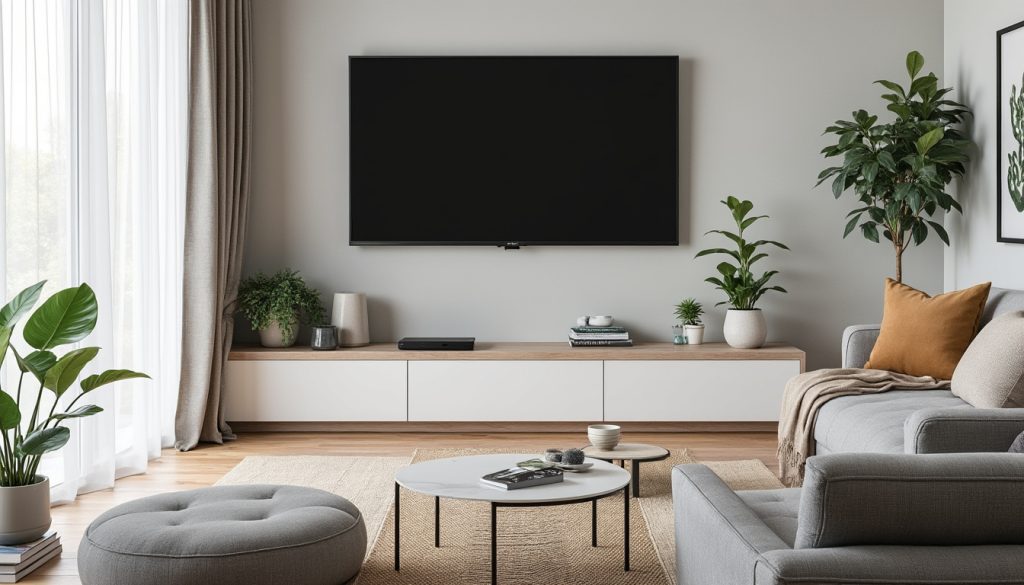 Quelle TV pour petit espace ? Le guide complet pour optimiser votre intérieur avec style découvrez comment choisir la tv idéale pour un petit espace et optimisez votre intérieur avec style grâce à notre guide complet.